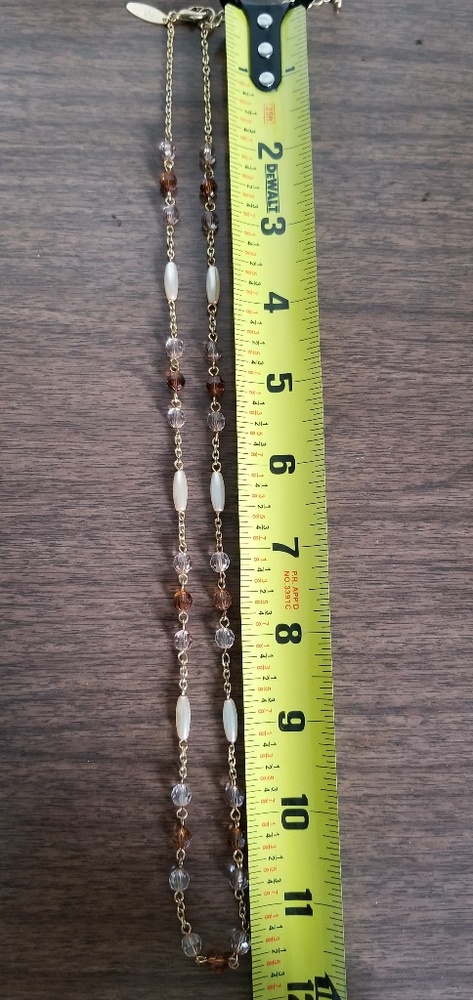 NYC Rose Gold & Pink Necklace - Picture 4 of 4